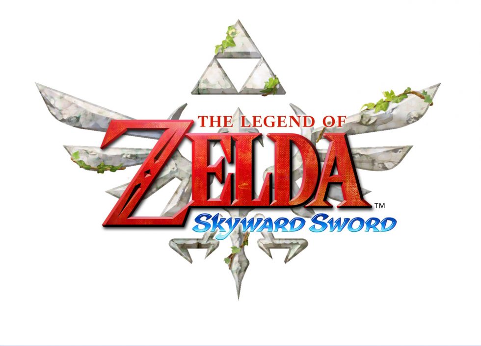 The Legend of Zelda Skyward Sword Logo on White – Game Climate